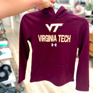 Virginia Tech Boys Sweatshirt - Under Armour - Youth Large